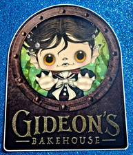 DISNEY SRINGS GIDEONS BAKEHOUSE THE MERMAID HOLLY MACKEREL VINYL STICKER