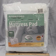 Biddeford Delightful Nights Heated Mattress Pad Full/Double Size NIP