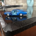 Vintage Matchbox Lesney King Size #K-22 Dodge Charger in Blue - VG+ Condition