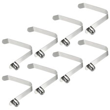 8Pcs 9.5x9mm Kayak Paddle Snaps Solid Button Single Pin, Lock Tube Spring Clips