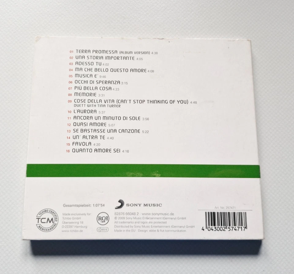 Best of Eros Ramazzotti - Musik CD Album - guter Zustand - Bild 4 von 4