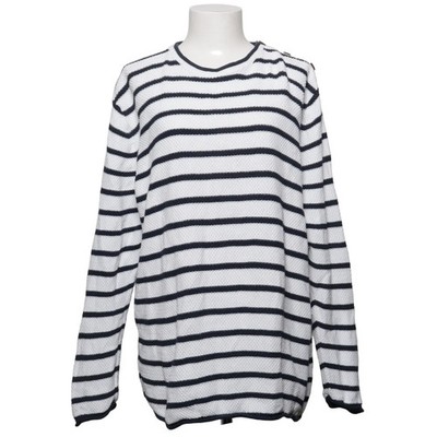 Hampton Republic 27, Strickpullover, Größe: XL, Weiß/Blau, Baumwolle #HKo