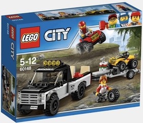 LEGO CITY: ATV Race Team (60148) Complete With Minifigs & Manual