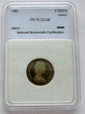 1982 Canada Five Cent - HIGH GRADE