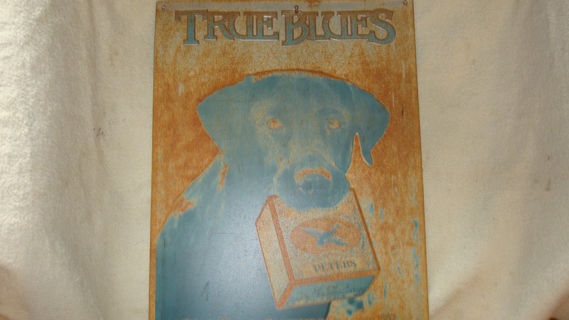 True Blues Peters 1991 Remington sign fair NR