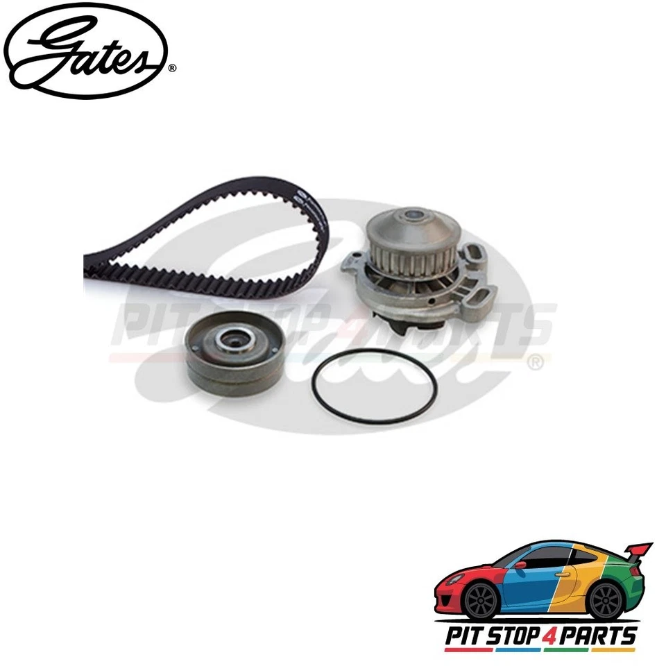 Juego de correas de distribución de bomba de agua Gates KP15053 para Audi Coupé 1986-1988 Foto 2 de 4