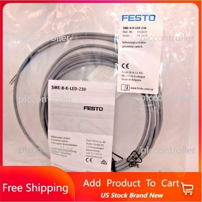 US FREE TAX New Festo SME-8-K-LED-230 152820 Proximity sensor