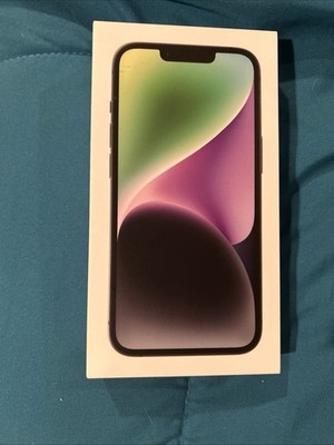iPhone 14 Box And Accessories (no Phone) Charging Cord, Lens Protector, Sticker