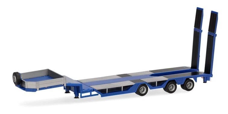 HERPA - Porta-macchine a 3 assi GOLDHOFER blu - 1/87 - HER076968-003 - Immagine 4 di 4