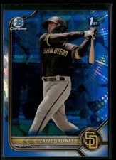 2022 Bowman Sapphire Edition #BCP-122 Zayed Salinas