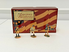 BRITAINS REVOLUTIONARY WAR 17280 CONTINENTAL INFANTRY TOY SOLDIERS SET 2001