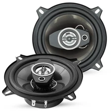 5Core Coaxial Car Speakers Pair 5” 350W 4Ohm 2 Way Speaker Audio w Tweeter