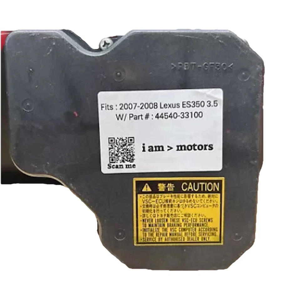 Восстановленный модуль тормозного насоса ABS 2007 - 2008 Lexus ES350 A/T 3.5 | 44540-33100 - Изображение 4 из 4