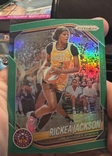 2025 Panini Prizm WNBA - Rickea Jackson #118 Green Prizm