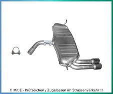 Endschalldämpfer Audi A3 Sportback 1.4 TFSI 2.0 FSI Bj.04-13 Auspuff Endtopf