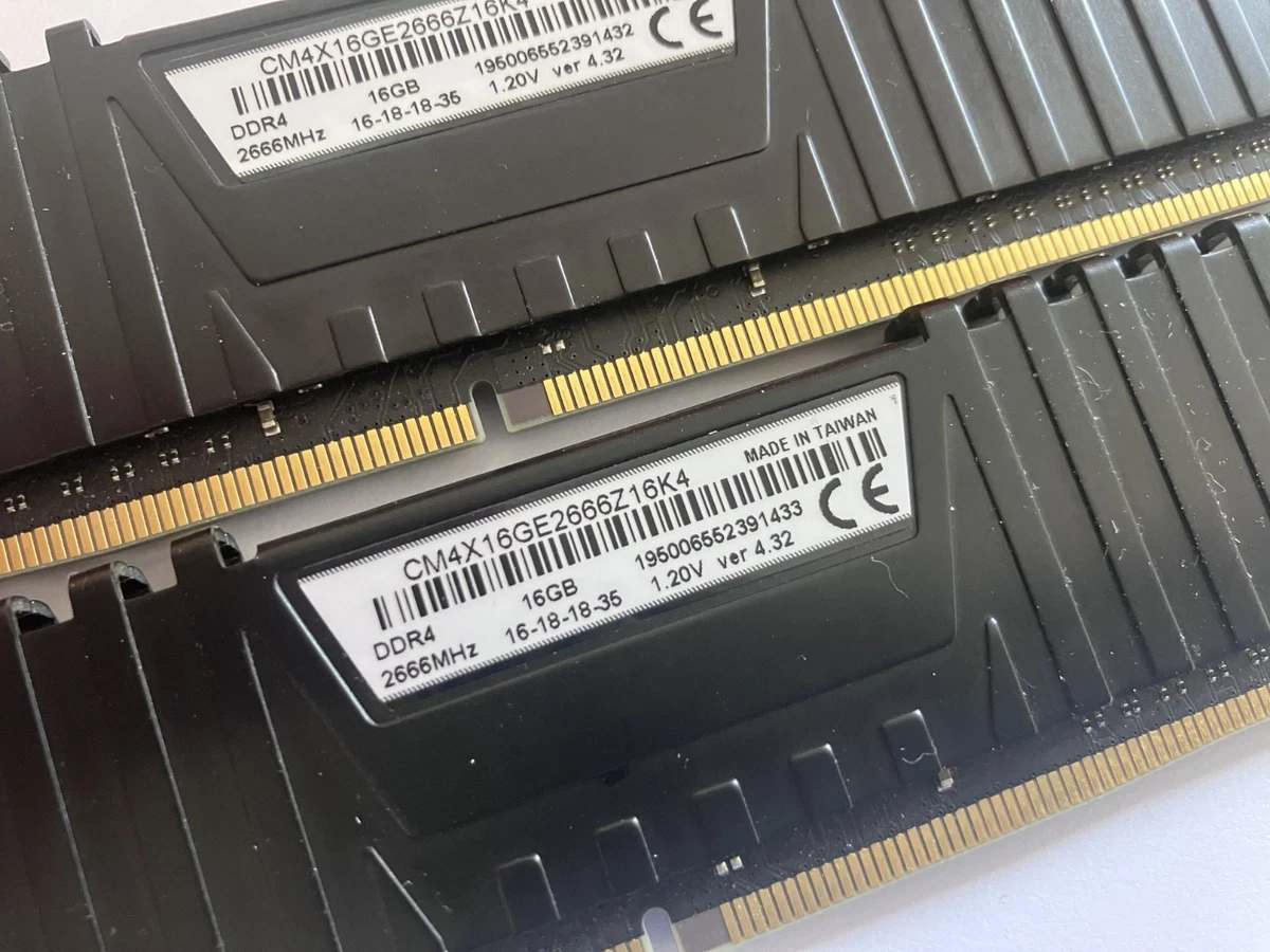 Corsair Computer PC4-21300 (DDR4-2666) Bus Speed Memory (RAM) for