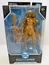 DC Multiverse Mcfarlane Toys Anti-Crisis Gold Wonder Woman 7  Action Figure