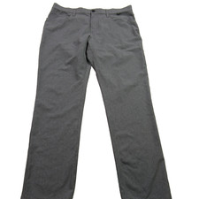 Travis Mathew Pants Mens 36 Chino Pockets Gray Straight Fit Casual Golf