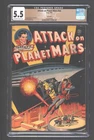 Attack On Planet Mars #No #     CGC  5.5   LOST VALLEY PEDIGREE  1951   Avon