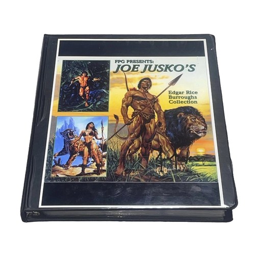 Joe Jusko firmato Edgar Rice Burroughs collezione completa con 6 Holo Chase 1 set - Foto 1 di 24