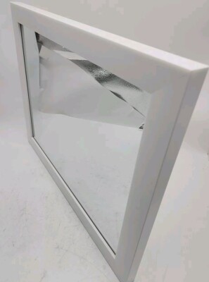 NEW Amazon Basics 16'' x 20'' Rectangular Wall Mirror with White Trim