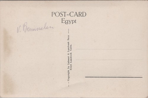 Egipto Saqqara El Templo del Rey Zoser De Colección RPPC B176 - Imagen 2 de 2