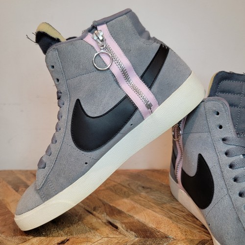 Nike Blazer Mid Rebel Cool Grey BQ4022-004 donna taglia 7,5 - Foto 5 di 9