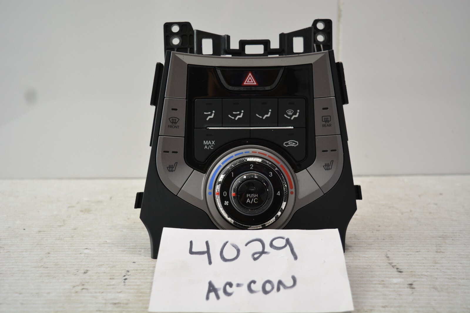 11 12 13 Hyundai Elantra AC and Heater Control Used Stock #4029-AC 