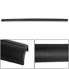 Black Rear Tailgate Protector Molding Cap For 1999-2007 Ford 99-07 F-250 F-350