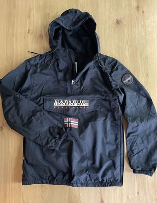Anorak Napapijri In Schwarz Gr.L  Getragen In Super Zustand 