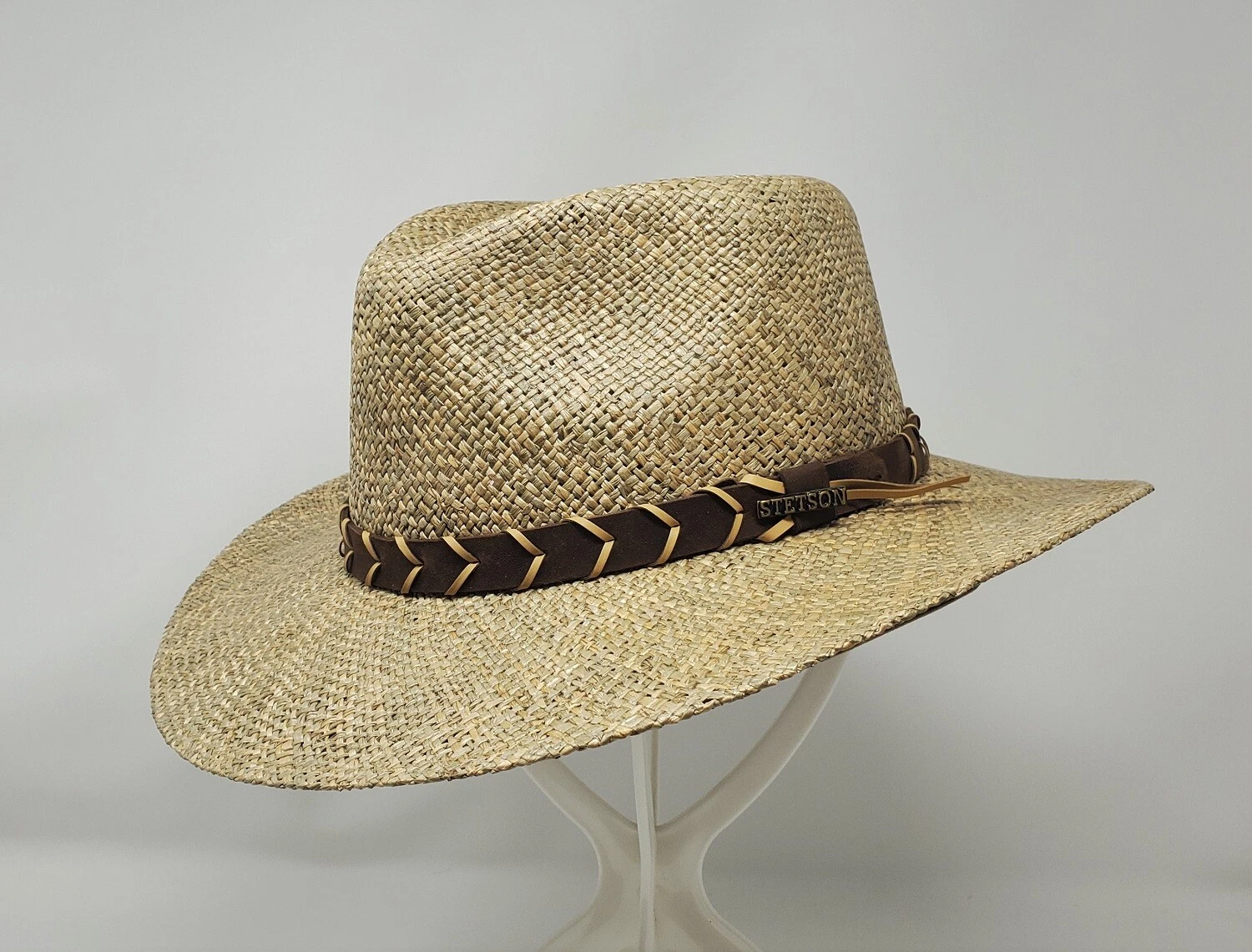 STETSON ALDER SEAGRASS STRAW OUTBACK HAT
Opens in a new window or tab