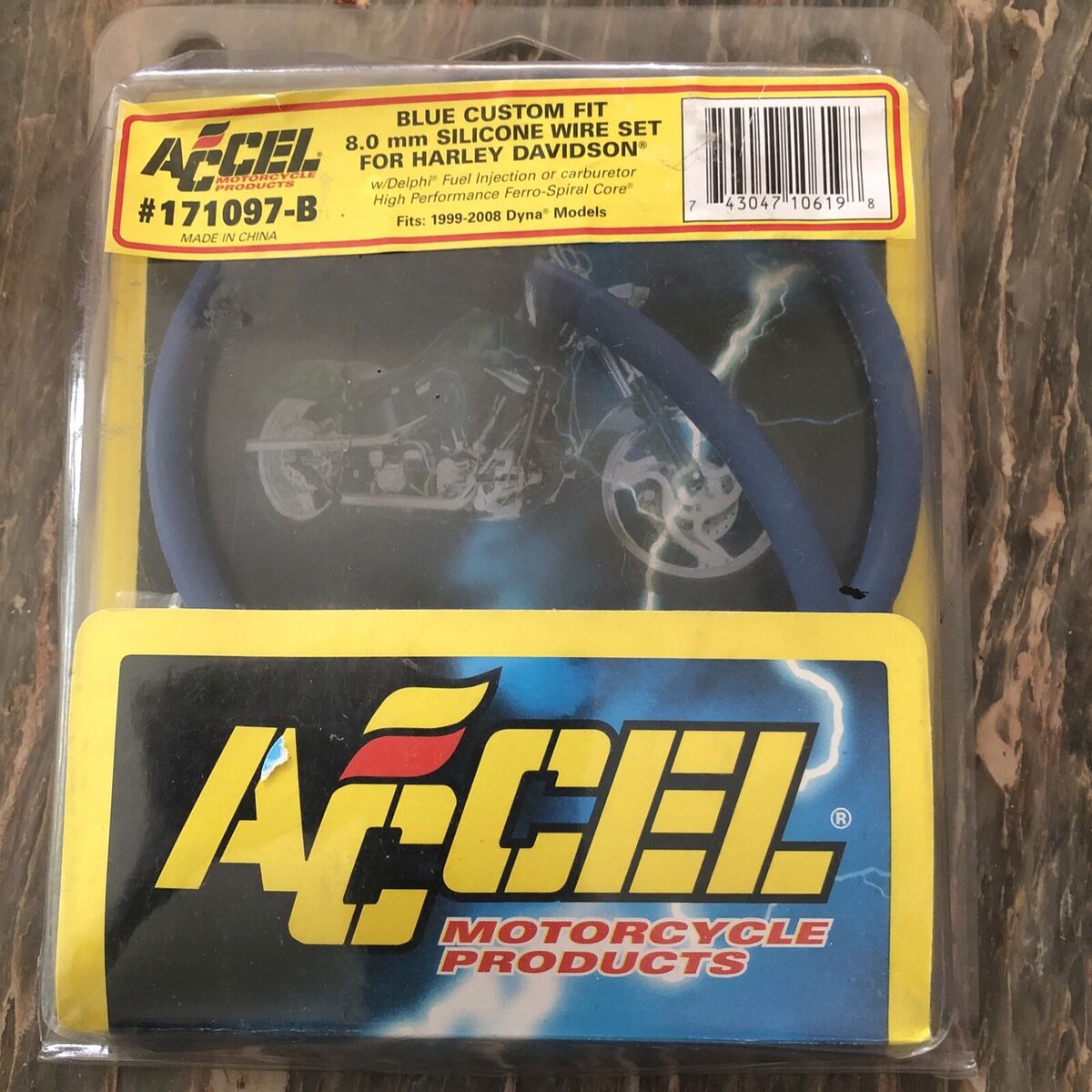 Accel 8mm Spark Plug Wire Set, Blue | 171097-B | eBay Accel 8mm Spark Plug Wire Set, Blue | 171097-B | eBay