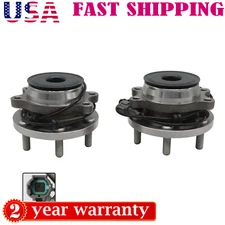 2WD Pair Front Wheel Hub Bearings For Nissan Pathfinder Frontier Xterra Equator