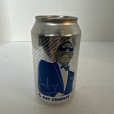 2018 Ray Charles Diet Pepsi 12 Oz Can Empty
