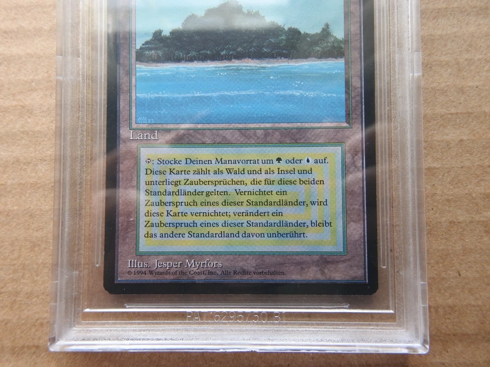 Tropical Island German BGS 8.5 NM-MT+ [FBB Revised Edition] Mtg Free Priority! - Image 3 of 4