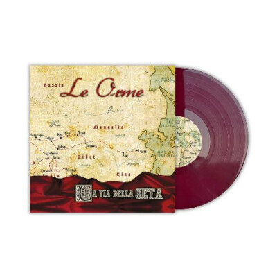 Le Orme La Via Della Seide Vinyl Lp 180 Gr. Colorato Bordeaux Limited Edt.