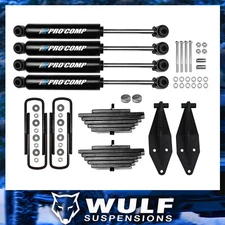 3" Front Leaf Pack Lift Kit w/ Pro Comp Shocks Fits 1999-2004 Ford F250 4X4