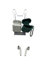 Apple AirPods 1st Generation In-Ear Headsets with Charging Case  Cover AS IS