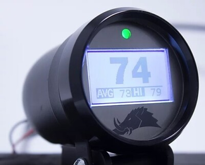 Razorback Black Infrared Belt Temperature Gauge For 2017-2020 Can-Am X3 Max