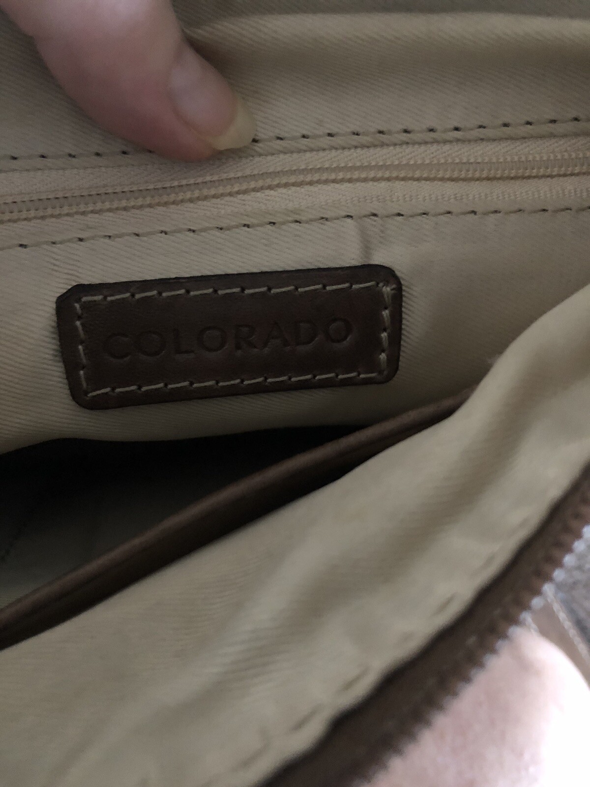 Colorado Leather Crossbody Bag Beautiful Condition eBay