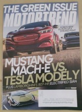 MOTOR TREND Magazine Mustang Mach-E Tesla Model Y, ELECTRIC VEHICLES  1.1