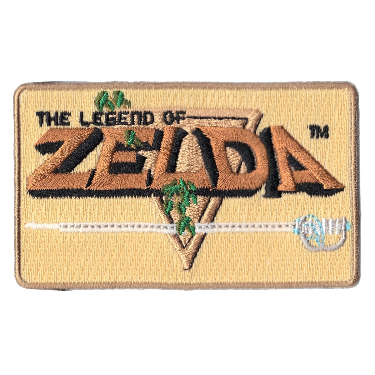 Nintendo The Legend of Zelda Tile Screen 8bit Embroidered Iron on