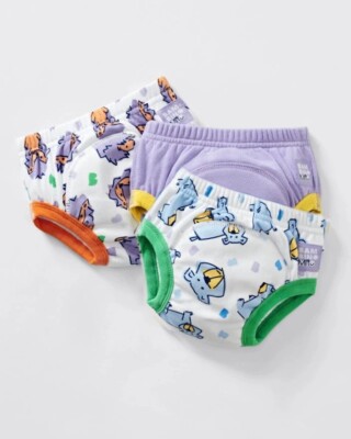 Bambino Mio 3er Pack, Alter 3-4, Wiederverwendbar Töpfchen Toilette Trainingshose Unterwäsche Kinder
