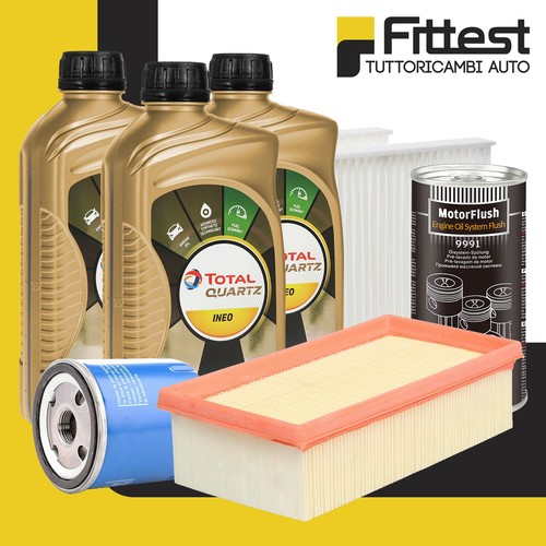 Kit Tagliando Citroen C3 II 1.2 VTI - Filtri + Olio 5W30, 4 Litri, Per Modelli Dal 2012 - Foto 9