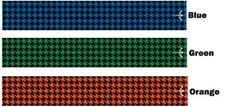 White Water Archery Houndstooth 1b Icon Arrow Wraps 15 Pc Choose Length Width