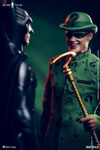 Mars Toys MAT015 1/6 Forever Riddler Carrey 12" männliche Actionfigur Modellspielzeug - Bild 6 von 23