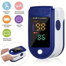 Oximeter Finger Clip Type Household Blood Oxygen Saturation Finger Pulse Heart R