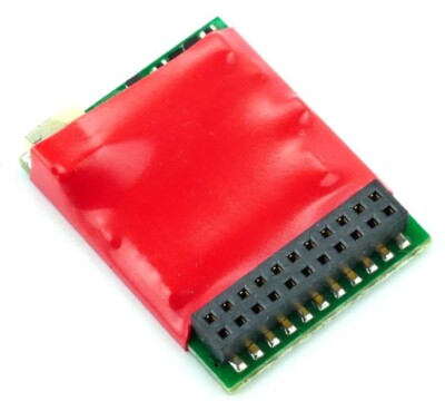 Gaugemaster DCC95 Ruby 6fn Pro DCC Decoder 21 Pin 0,5A Anzug Hornby/Bachmann