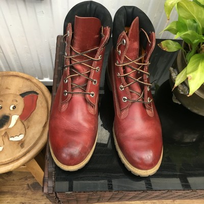 oxblood timberland boots