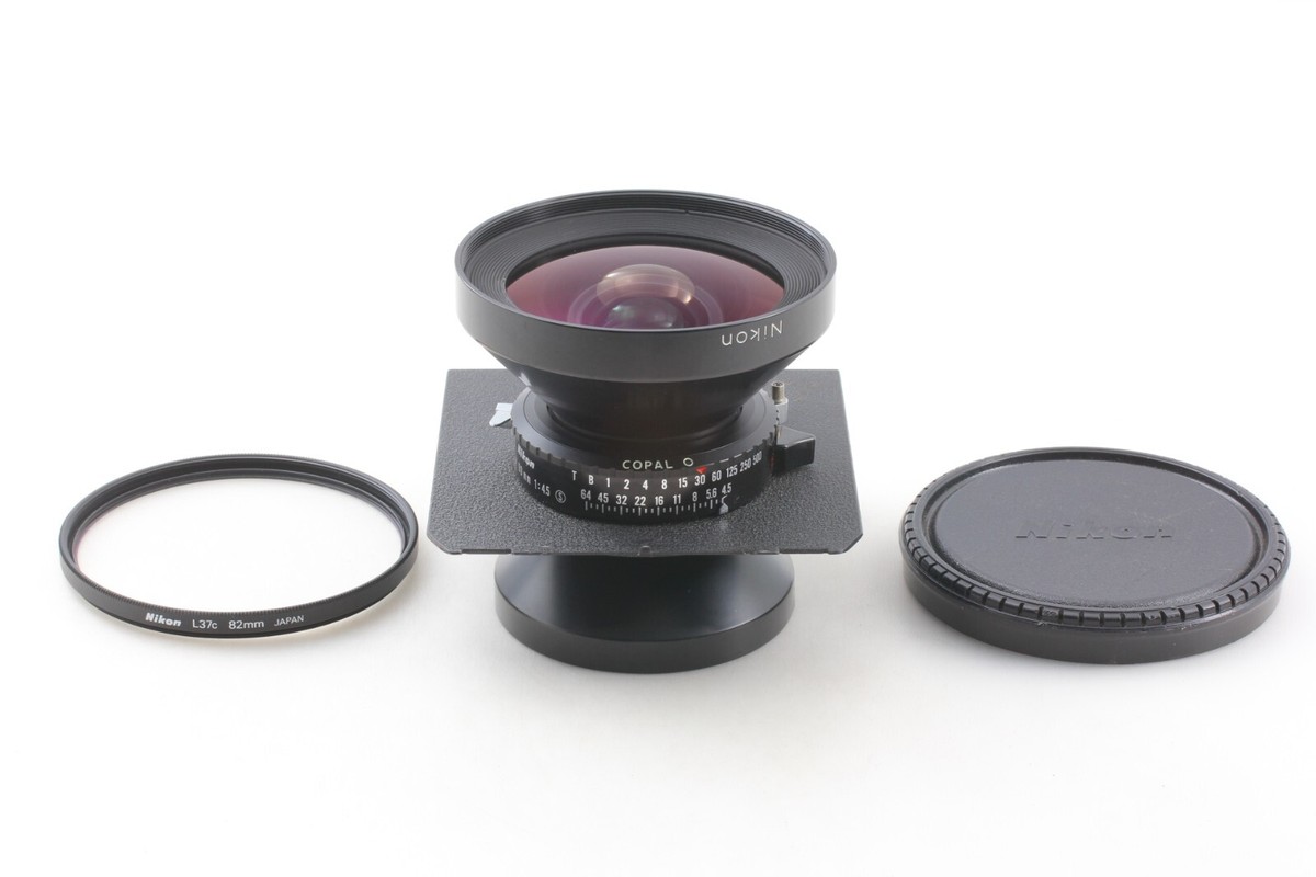 フィルムカメラ Nikon Nikkor-SW 90mm F4.5 Copal NEAR MINT ] Nikon Nikkor SW 90mm f/4.5 S Copal 0 Large